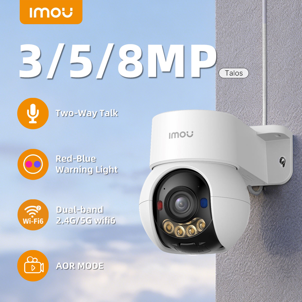 Eufy Camera E220 - IMOU Talos 3/5/8MP 2K/3K/4K Çift Yönlü