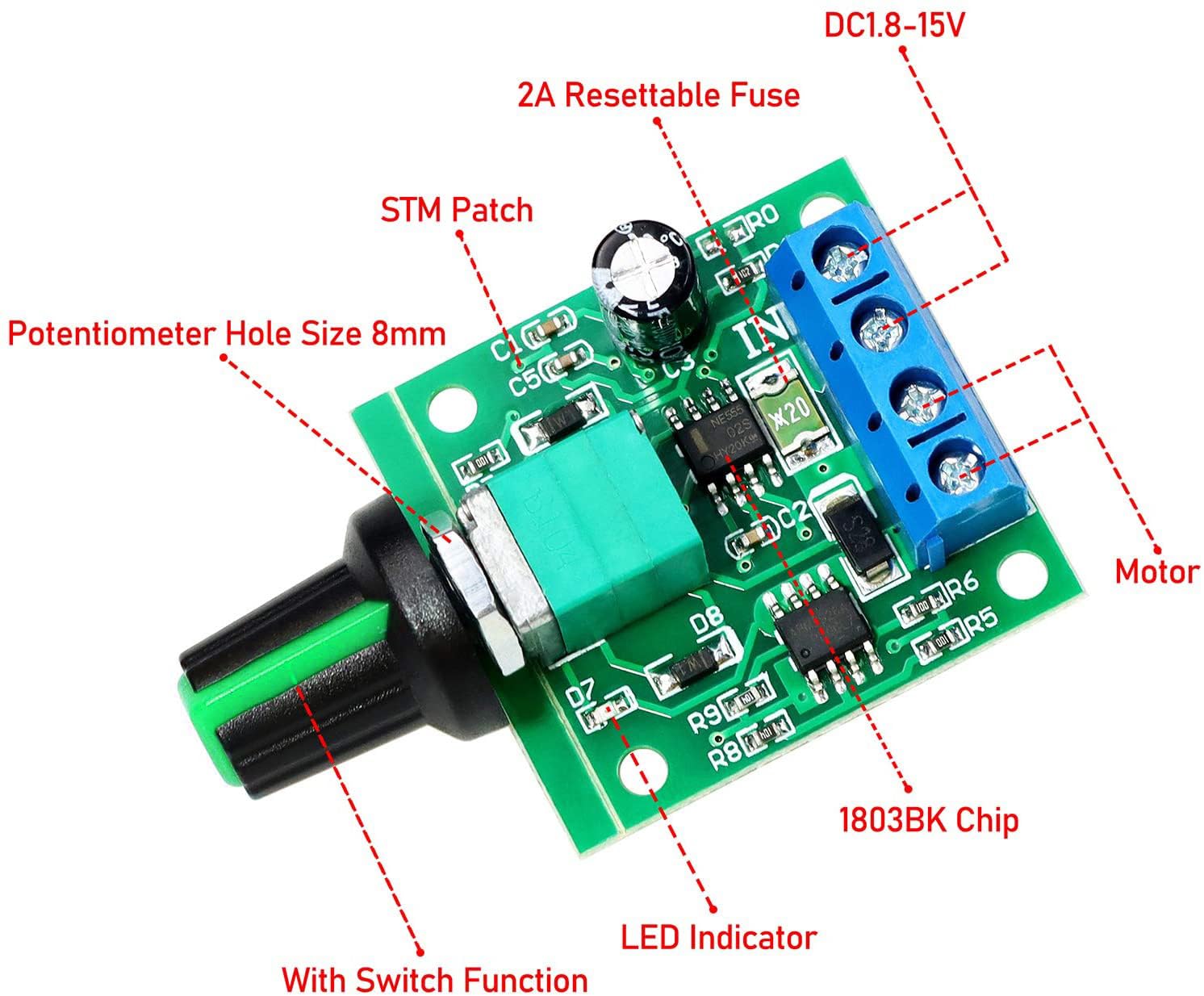 2 adet / 4 adet / 6 adet 1.8V  - Level Shifter 3.3V incelemesi ve fiyatı