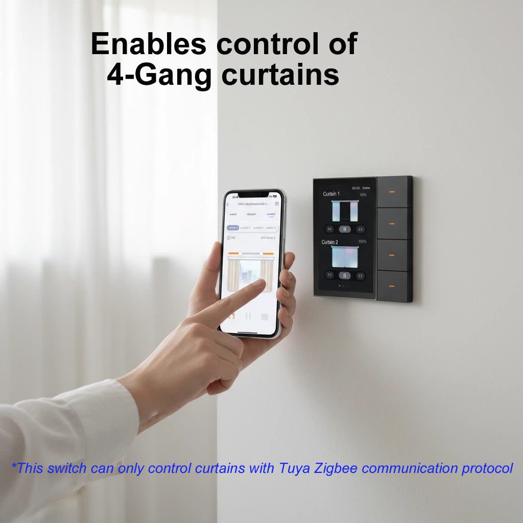 F3-pro Tuya Akıllı Panel ZigBe - Home Automation Technology incelemesi ve fiyatı