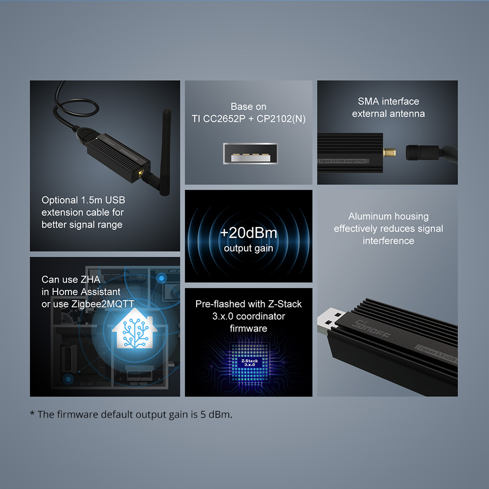 SONOFF zigbee gateway 3.0 ZBDo - Zigbee Coordinator Stick incelemesi ve fiyatı
