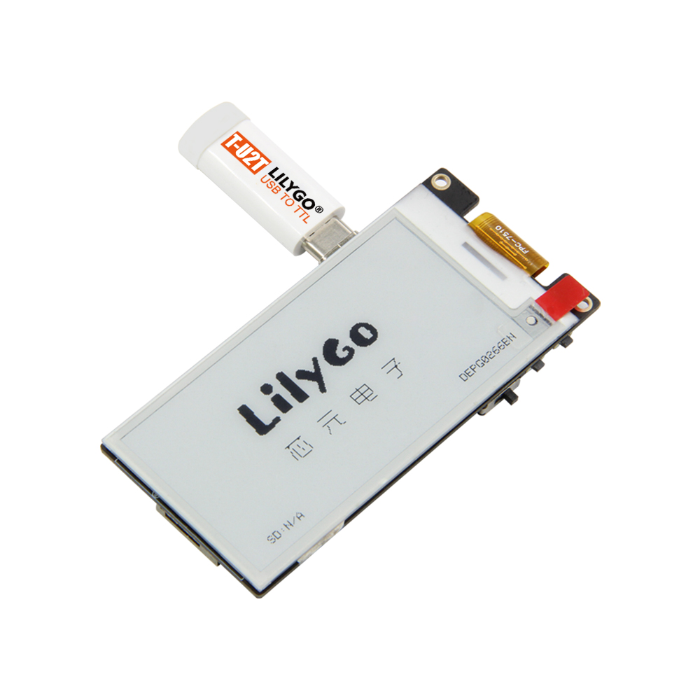 LILYGO® TTGO T5 2.66-Inch E-Pa - Home Automation Arduino incelemesi ve fiyatı
