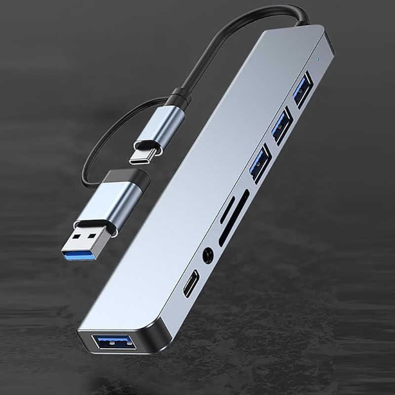 USB C Hub USB Çoklayıcı 8'i 1  - Home Assistant Sd incelemesi ve fiyatı