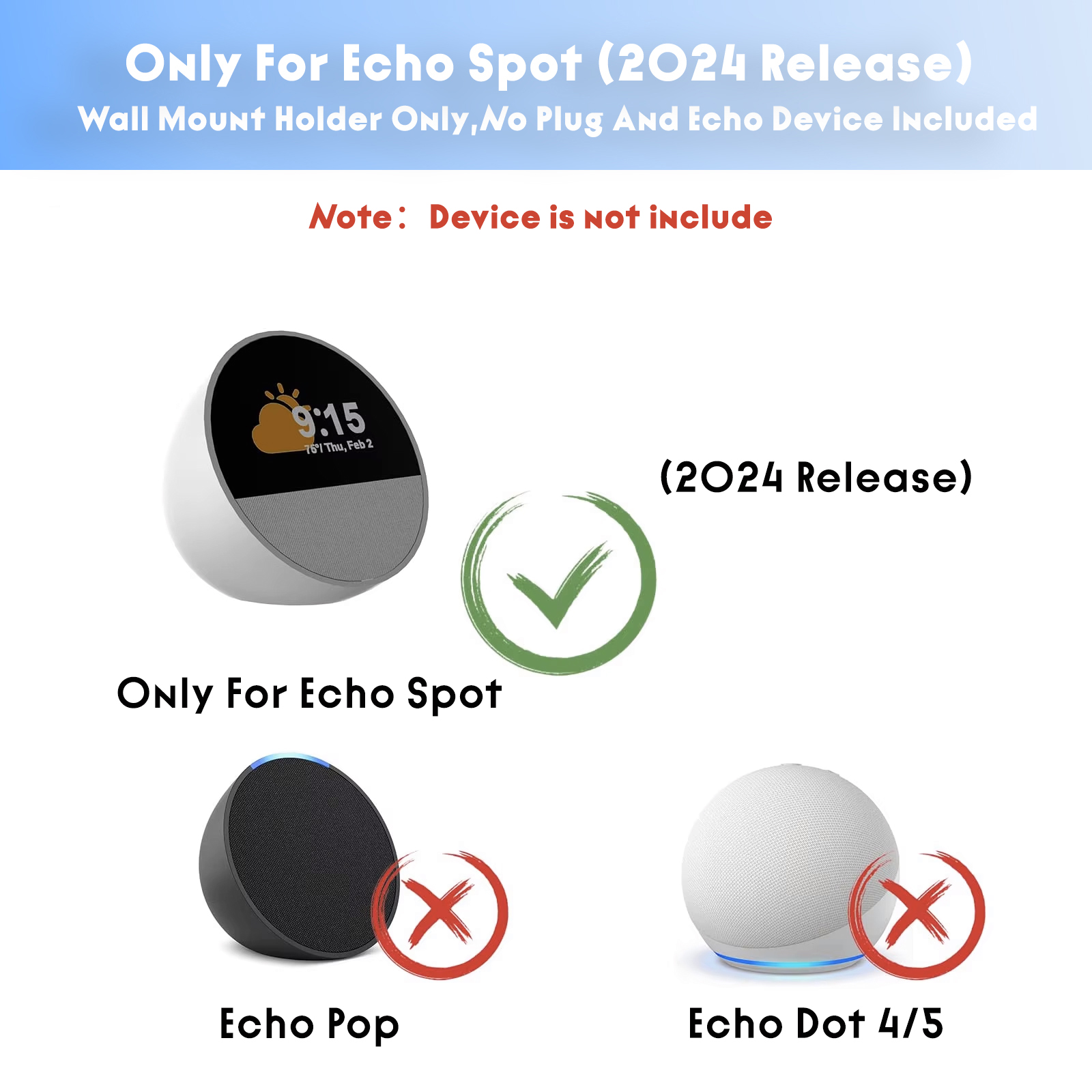 Echo Dot Gen 5 için Duvar Mont - Amazon Speaker Echo Pop incelemesi ve fiyatı